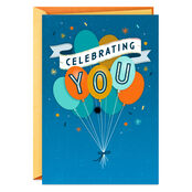 Balloons Birthday Card
