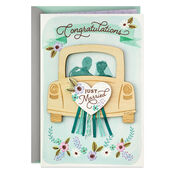 Just Married card