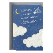 Puffy White Clouds card