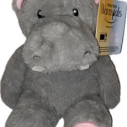 Warm Pals Grey Hippo